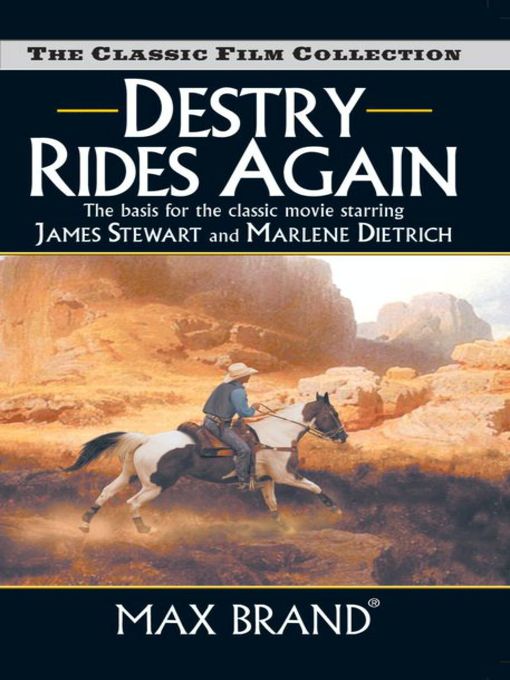Title details for Destry Rides Again by Max Brand - Available